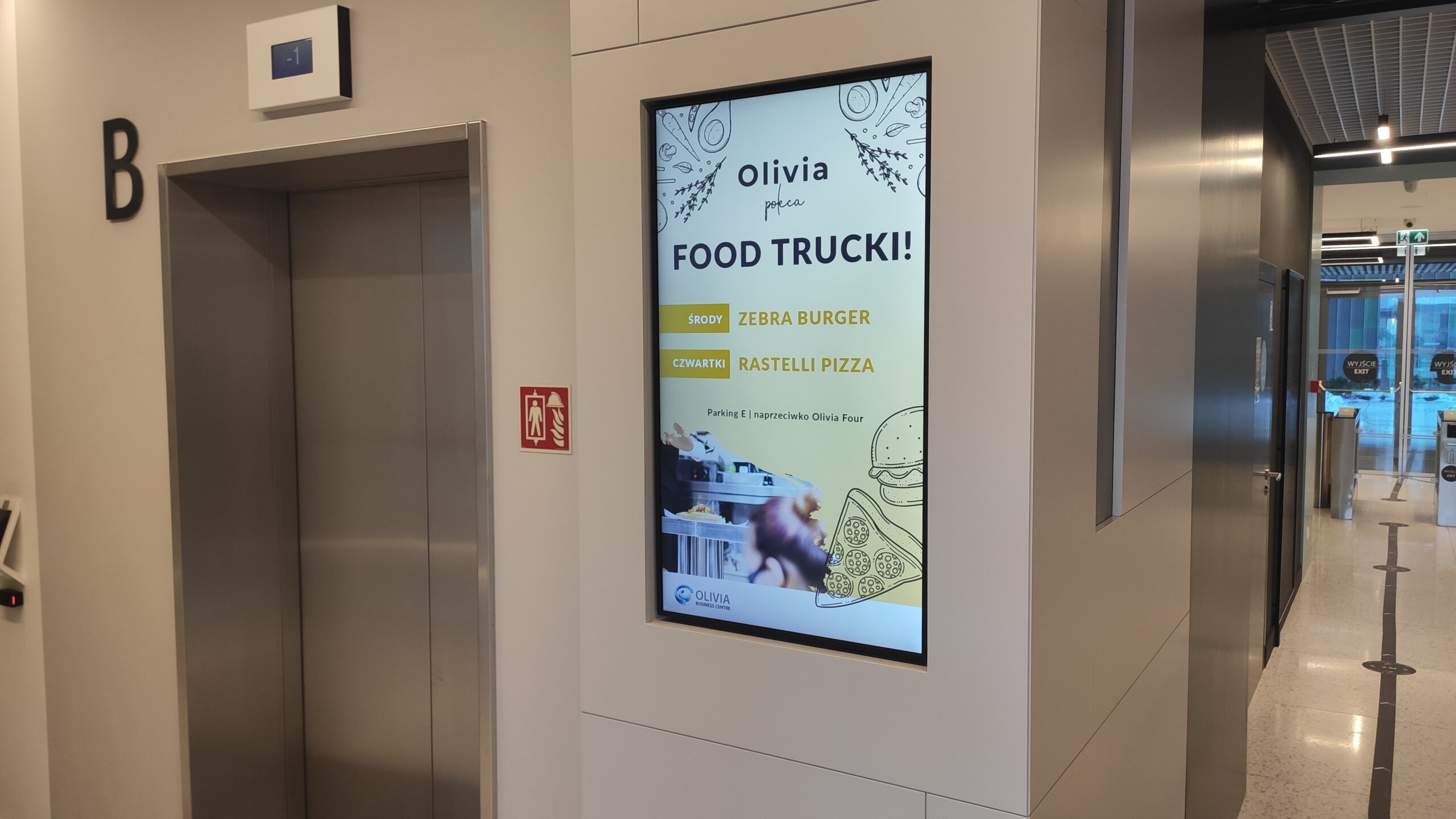 Monitory reklamowe do wind