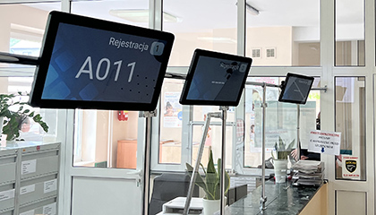 Realizacja systemu kolejkowego w przychodni