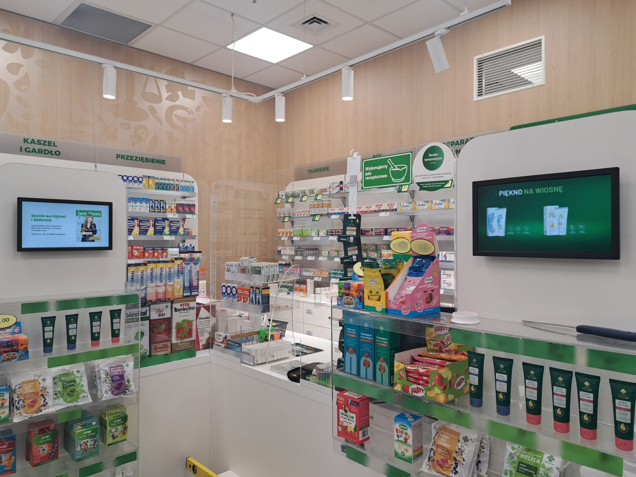 ekrany reklamowe dla aptek
